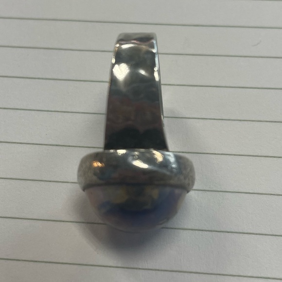 Pearl & sterling silver ring - Picture 4 of 4